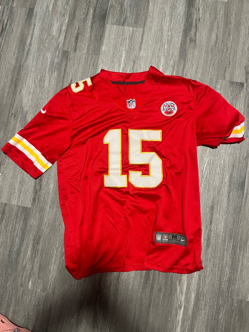 NFL Red Nike Player Tag Crewneck